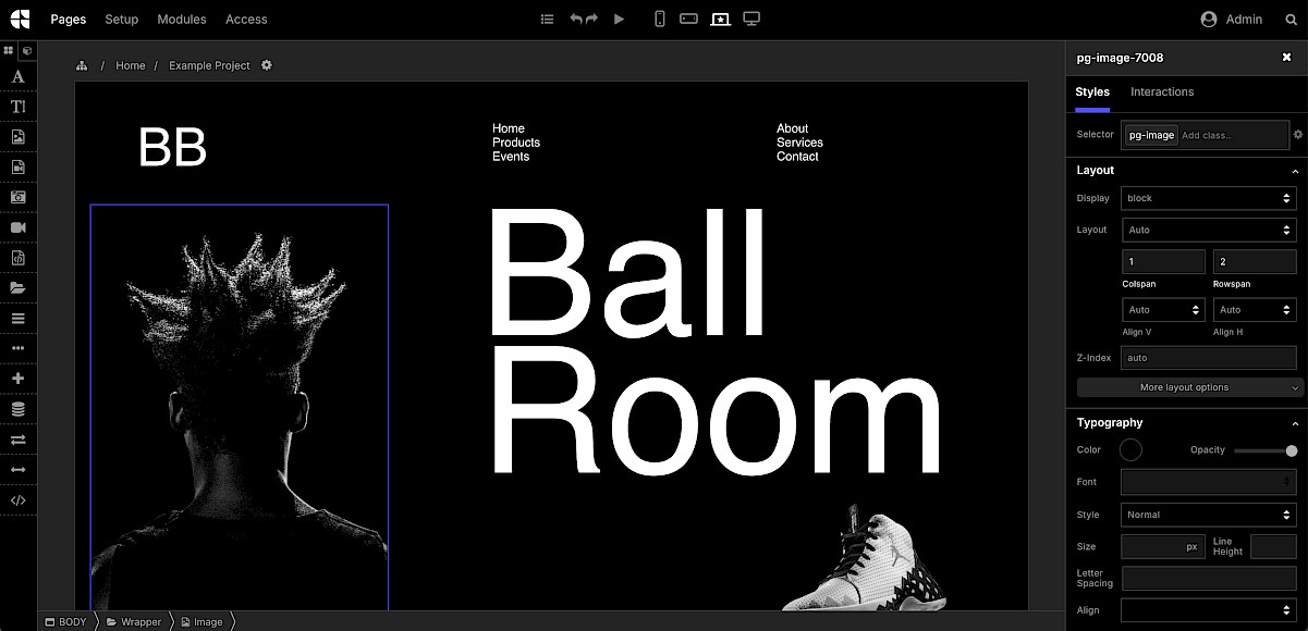 New Admin Theme Dark-Mode